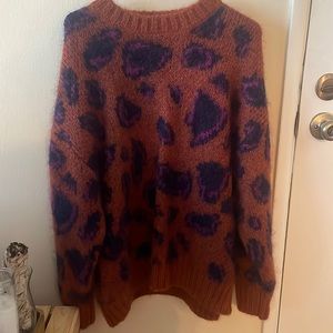 COS sweater in leopard print